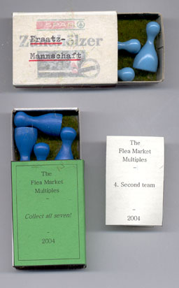 The flea market multiples: 4. Second team